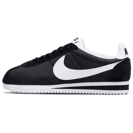 Nike Classic Cortez Nylon 'Black White' Women's