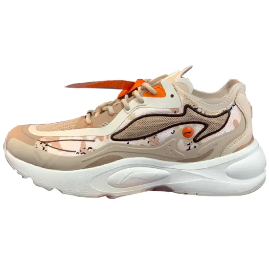LiNing V8 1.5 Running Shoes Men Low-Top Cloudy Rain Gray