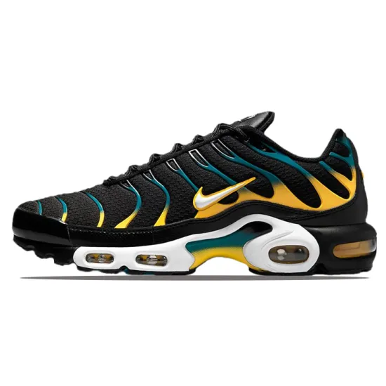 Nike Air Max Plus Black Teal Yellow