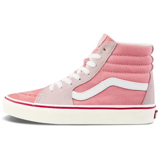 Vans SK8 Skateboarding Shoes Women's High-top Powder