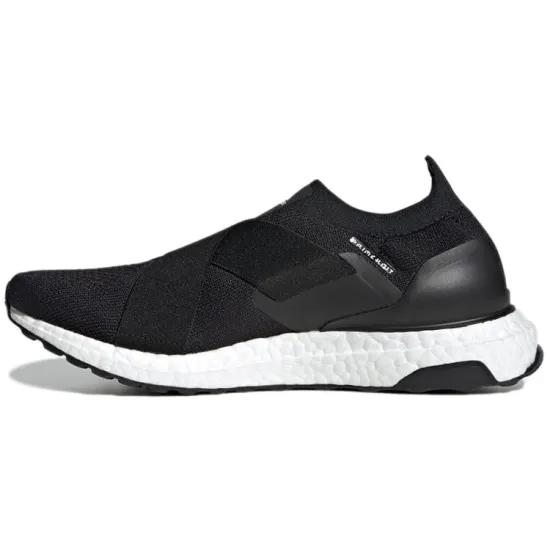 Adidas Ultra Boost Slip On Dna Black Acid Orange Women's