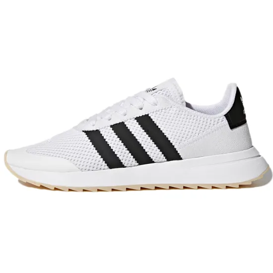 Adidas Originals Slip Resistant Breathable Low Top Running Shoes Women's White Black