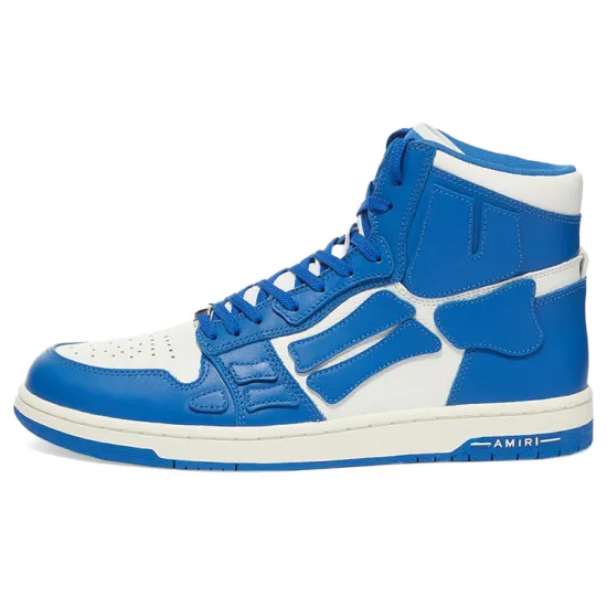 AMIRI Skel Top Hi Blue White
