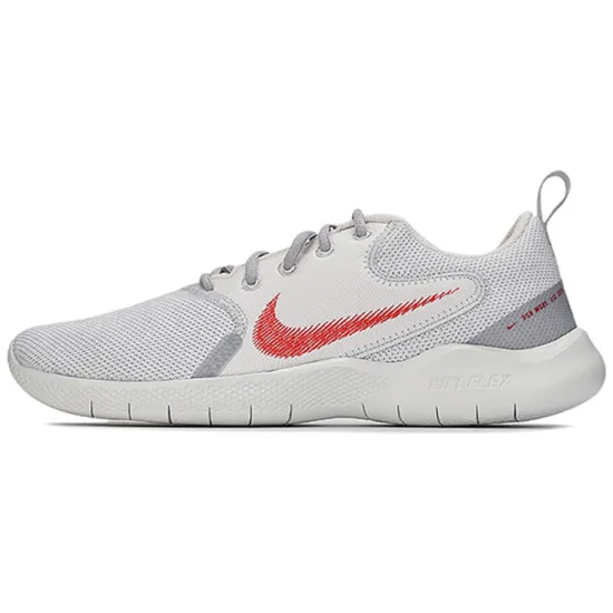 Nike Flex Experience RN 10 Running Shoes Men Low-top White/Gray/Red