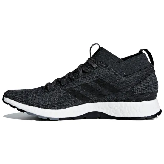 Adidas Pureboost Running Shoes Unisex Mid-top Dark Gray/White