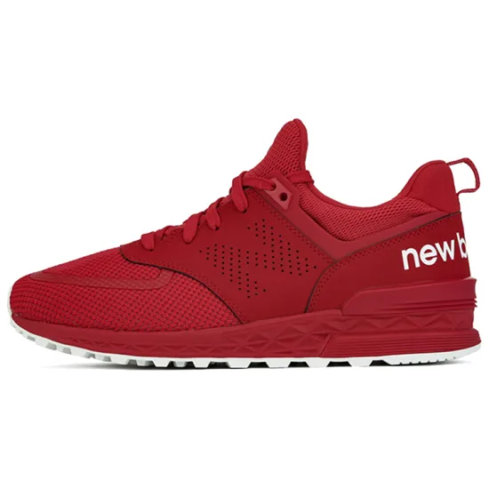 New Balance 574 Red White Sole