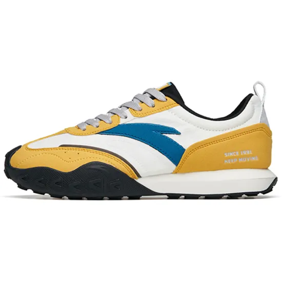 Anta HERITAGE Low-Top Sports Casual Shoes Men's White Yellow