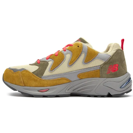 New Balance NB 875 Running Shoes Unisex Low-top Orange/beige/gray
