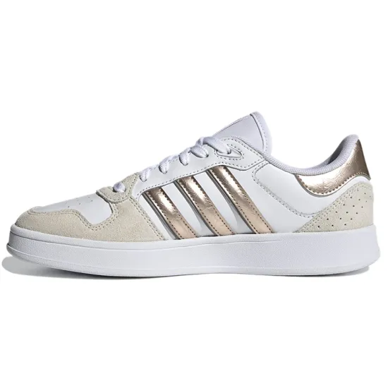 Adidas Neo Breaknet Plus 'White Champagne Metallic' Women's