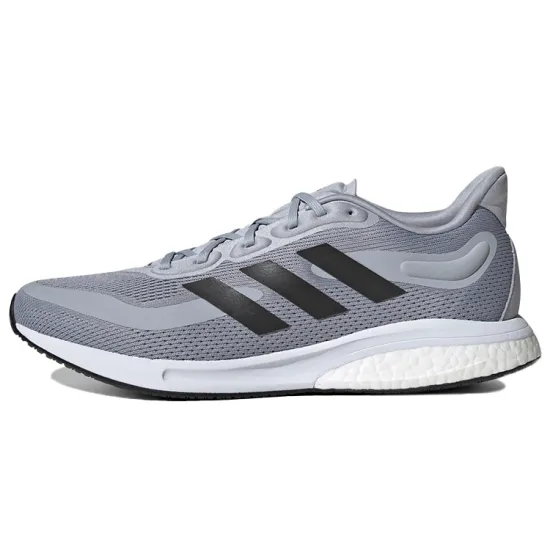 Adidas Supernova Running Shoes Men Low-top Silver Gray