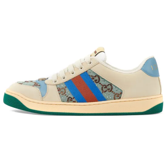 GUCCI Women's Screener 'Brown Blue Red' Women's