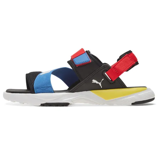 PUMA Js Trail Sandal 'Black Blue White'