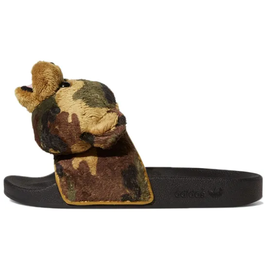 Adidas Originals Js Adilette Jeremy Scott Teddy Camo