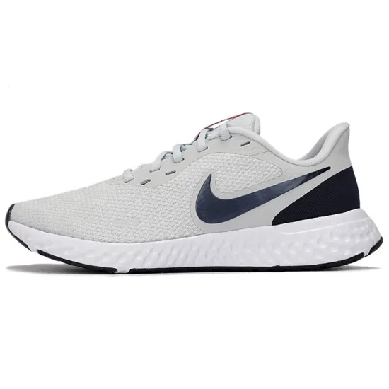 Nike Revolution 5 Premium Pure Platinum Thunder Blue