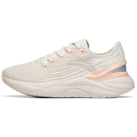 Anta Tron 2.0 Wear-Resistant Low-Top Running Shoes Women's Gray White
