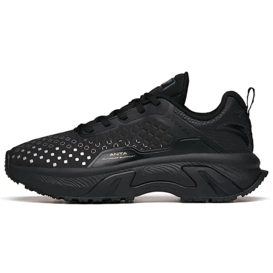 ANTA Hiking / Trekking Shoes Men Low-Top Black