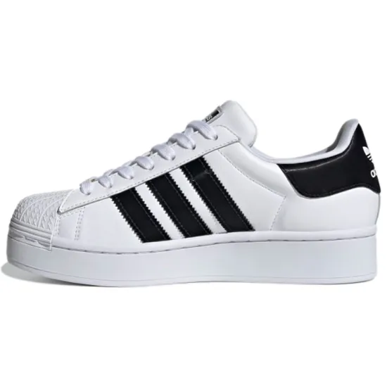 Adidas Originals Superstar Series Skateboard Shoes Women's Low-top White/Black