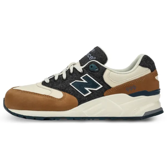 New Balance NB 999 Running Shoes Men Low-top Camel Yellow/meter/gray