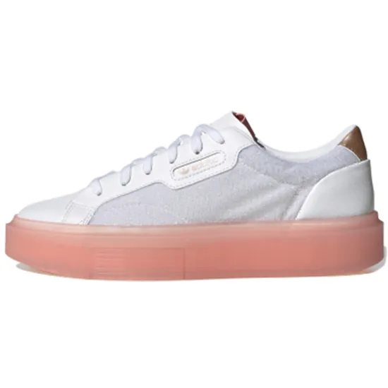Adidas Women's Sleek Super 'White Glow Pink'