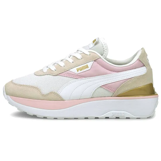 PUMA Cruise Rider Trainer Running Shoes Women's Low-top Apricot/white/powder/gold