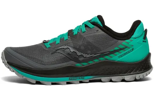 Saucony Peregrine Falcon 11 Comfortable Fabric Cushioning, Slip Resistant, Abrasion Resistant, Coverage, Lightweight