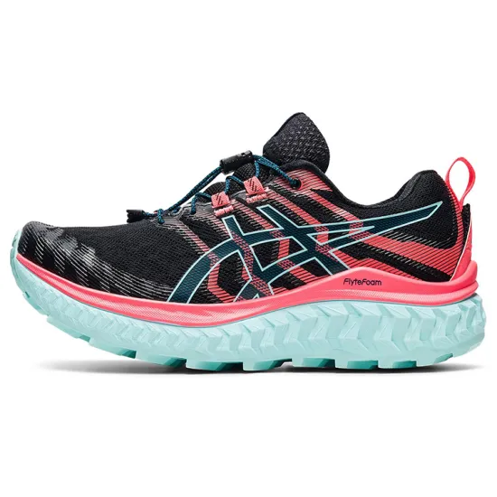 Asics Trabuco Max Black Blazing Coral Women's