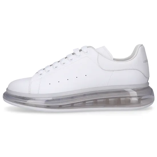 Alexander McQueen Oversized White Clear Sole