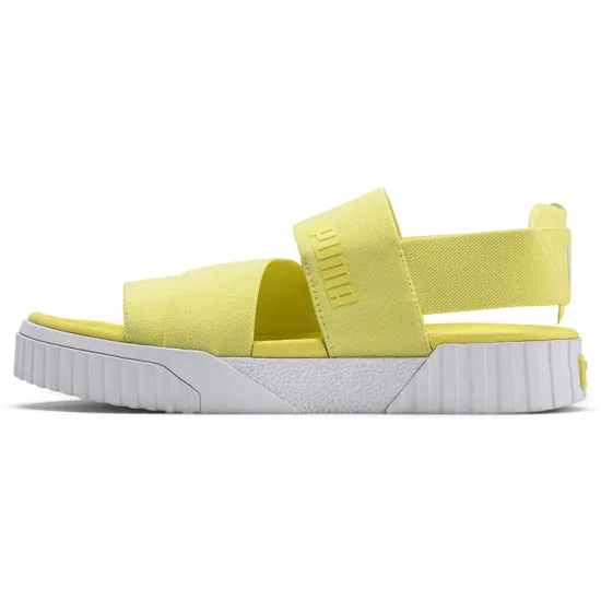 PUMA CALI Beach Sandals Women's Yellow