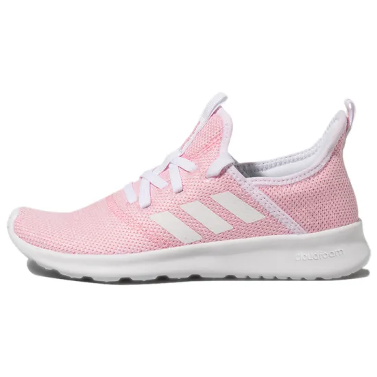 Adidas Cloudfoam Pure Running Shoes Women's Low-Top Pink White