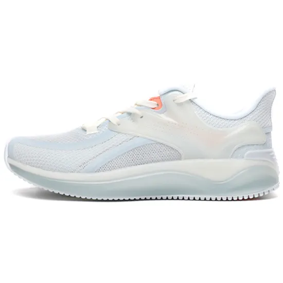 ANTA Casual Shoes Women's Low-Top Light Mist Gray/Ivory White