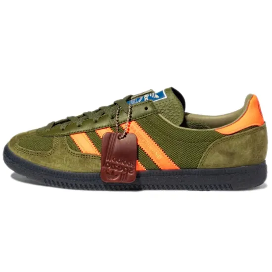 Adidas Barrowland SPZL Dust Green Signal Orange
