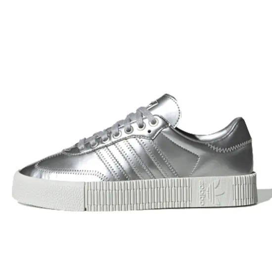 Adidas Sambarose Silver Metallic Women's