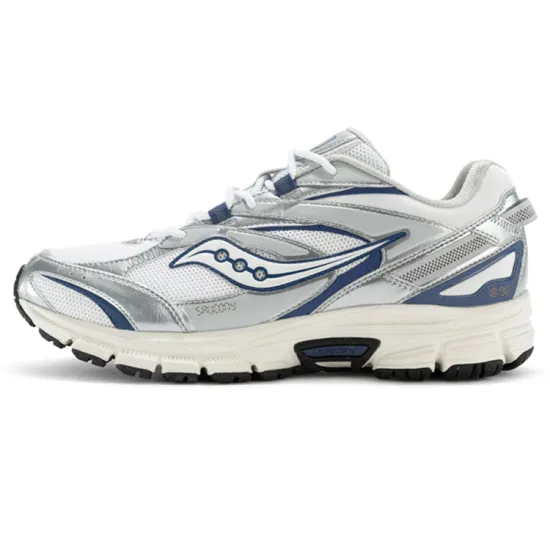 Saucony Cohesion 2K Running Shoes Unisex Low-Top White Silver