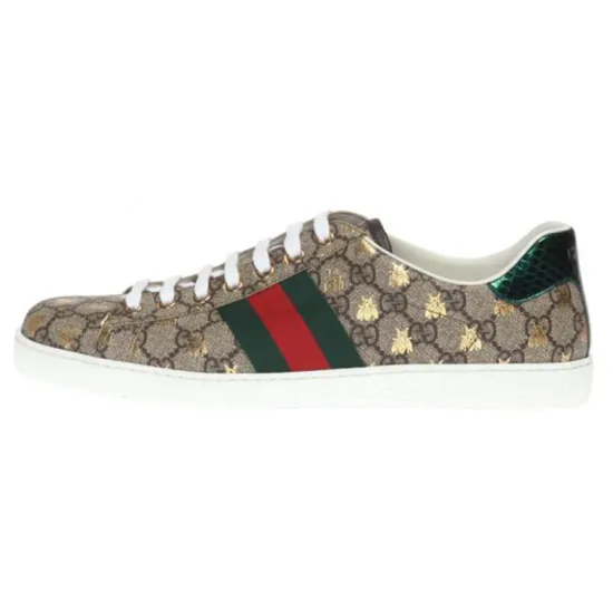 GUCCI Ace Skateboard Shoes Men Low-Top Monogram Color