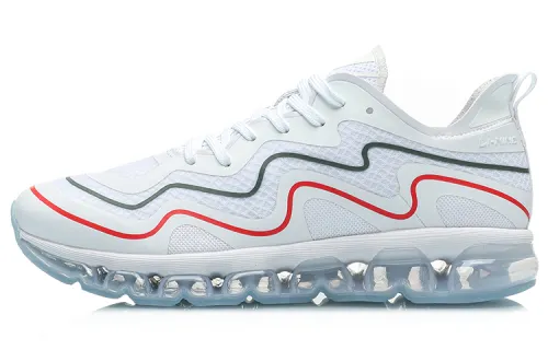 Li Ning Arc Running Shoes Women's Low Top White/Red