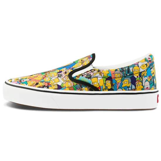 Vans Comfycush Slip-On The Simpsons Collage