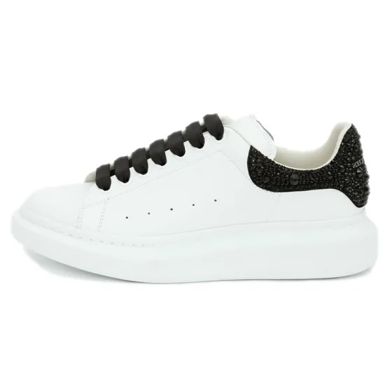 Alexander McQueen Oversized White Black Crystals
