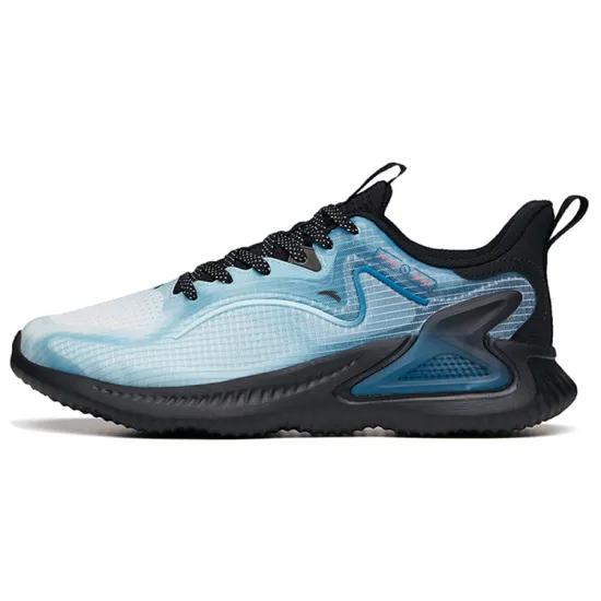 ANTA Running Collection Running Shoes Men Low-Top Light Steel Blue/Military Blue/Black
