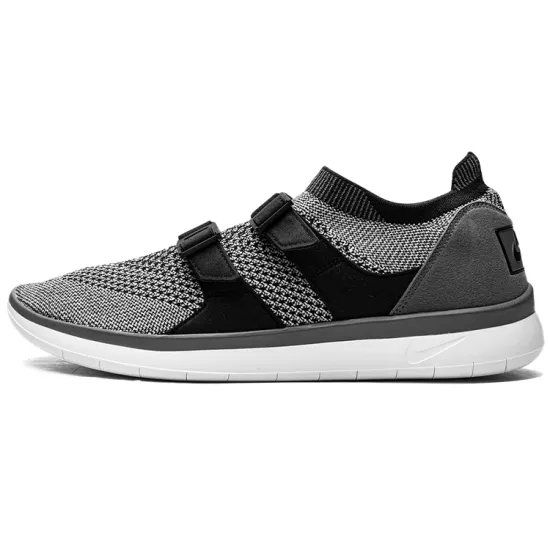 Nike Air Sock Racer Flyknit 'White Black Dark Grey'