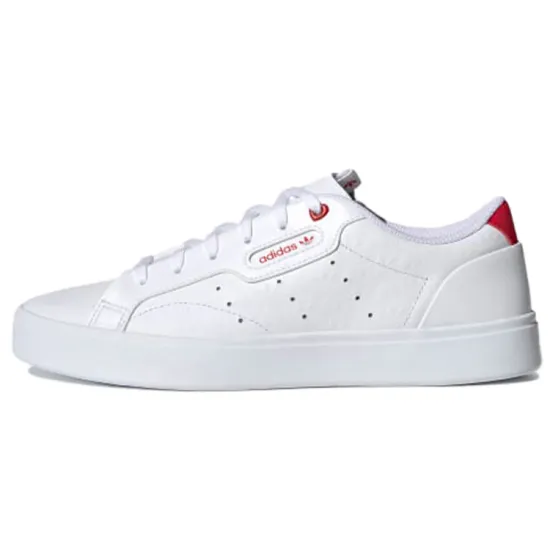 Adidas Originals Sleek 'Heart Embossed - White Scarlet' Women's