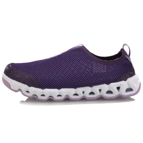 LiNing Cushioning Anti-Slip And Wear-Resistant Low-Top Running Shoes Women's Dark Purple