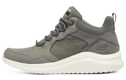 Skechers Ultra Flex 2.0 Lace Up Low top Casual Shoes Men's Charcoal Gray
