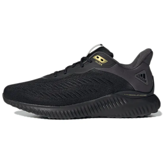 adidas AlphaBounce Running Shoes Unisex Low-top Carbon Black