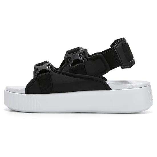 PUMA Platform Beach Sandals Women's Black