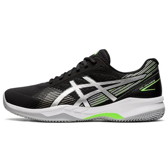 Asics Gel Game 8 ' Black Pure Silver'