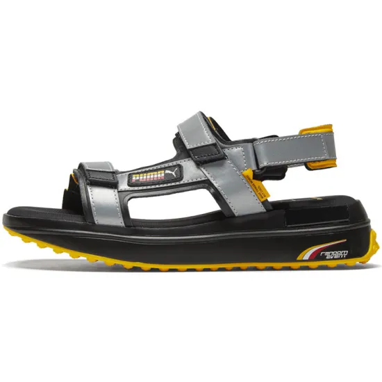 PUMA Future Rider Beach Sandals Unisex Black/Silver