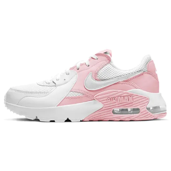 Nike Air Max Excee Running Shoes Women's Low-top Pink/White/Silver