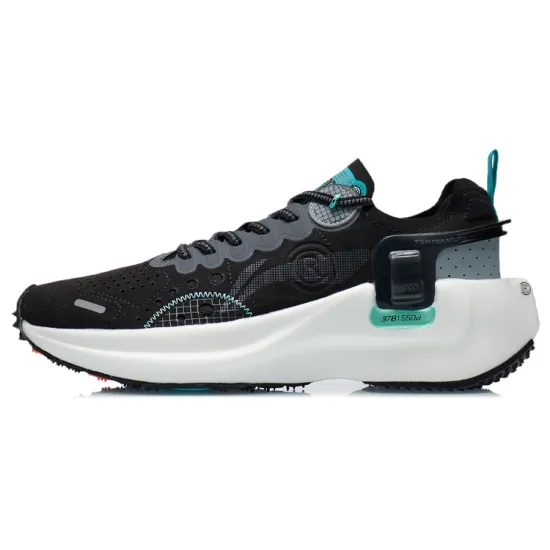 LINING Ranger Running Shoes Men Low-Top Black/Dark Iron Gray/White