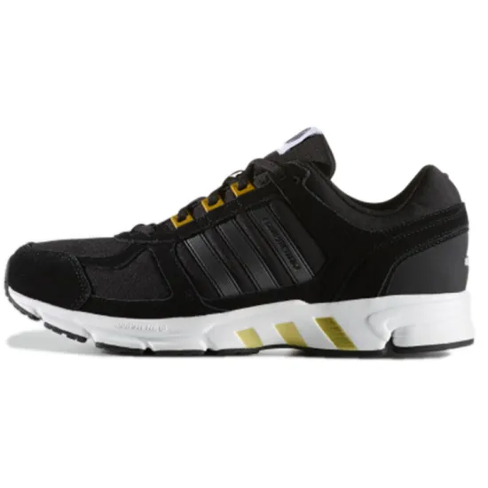 Adidas Equipment 10 Running Shoes Unisex Low-top Black/White/Gold