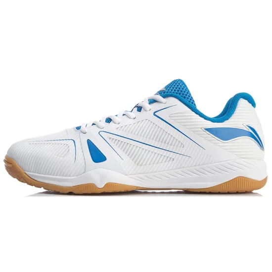 LINING Sharp Edge Professional Running Shoes Men Low-Top White Blue